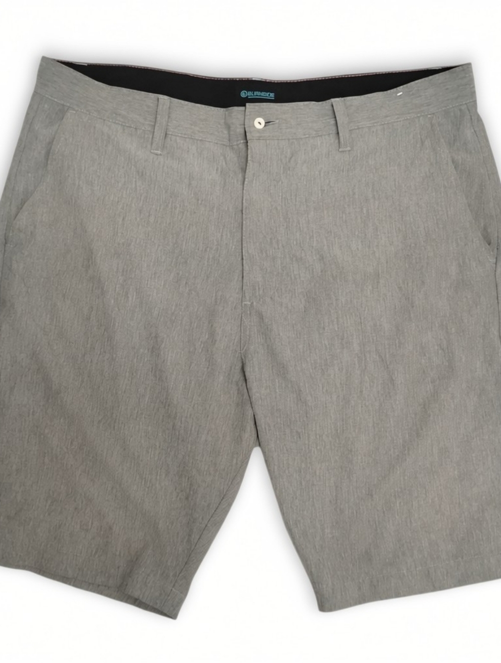BURNSIDE - Men's Grey Board Shorts Size 36